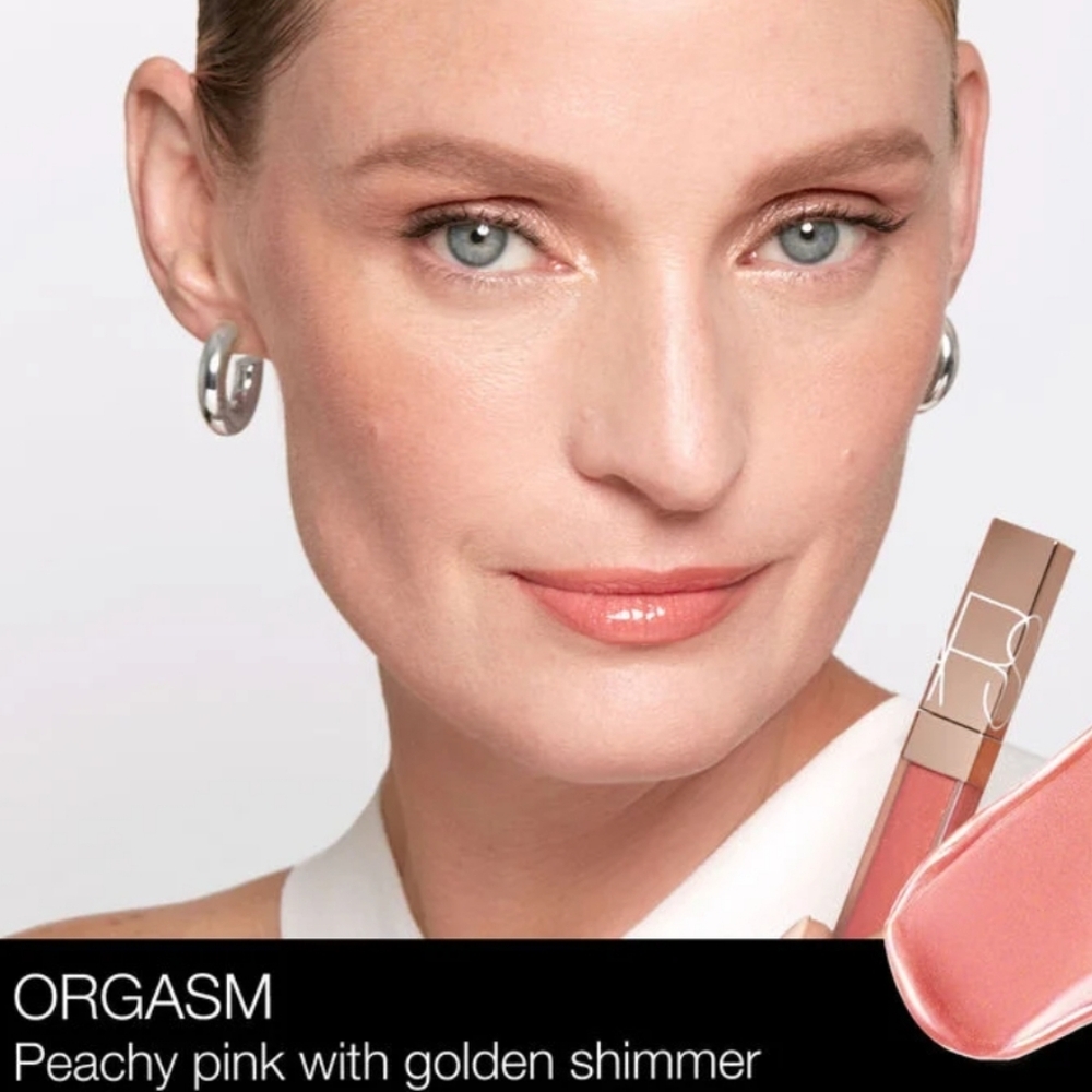 NARS Mini Afterglow Lip Shine Duo: Orgasm & Unbroken, 3.7ml x2, NIB - Picture 4 of 5